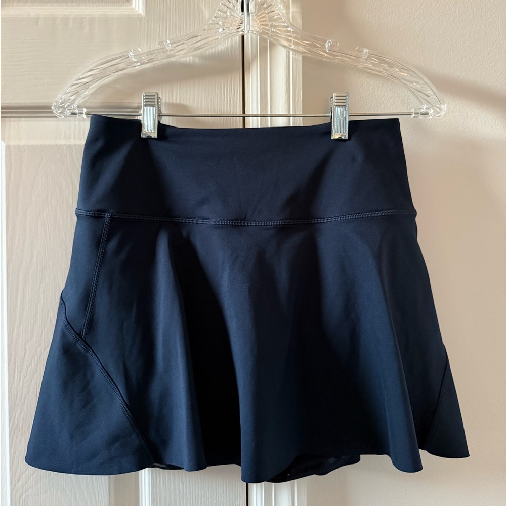 athleta navy ace tennis skort 13 1/2”